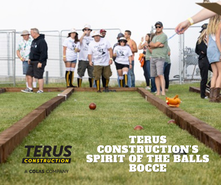 Terus Construction’s SPIRIT OF THE BALLS BOCCE TOURNAMENT Saturday