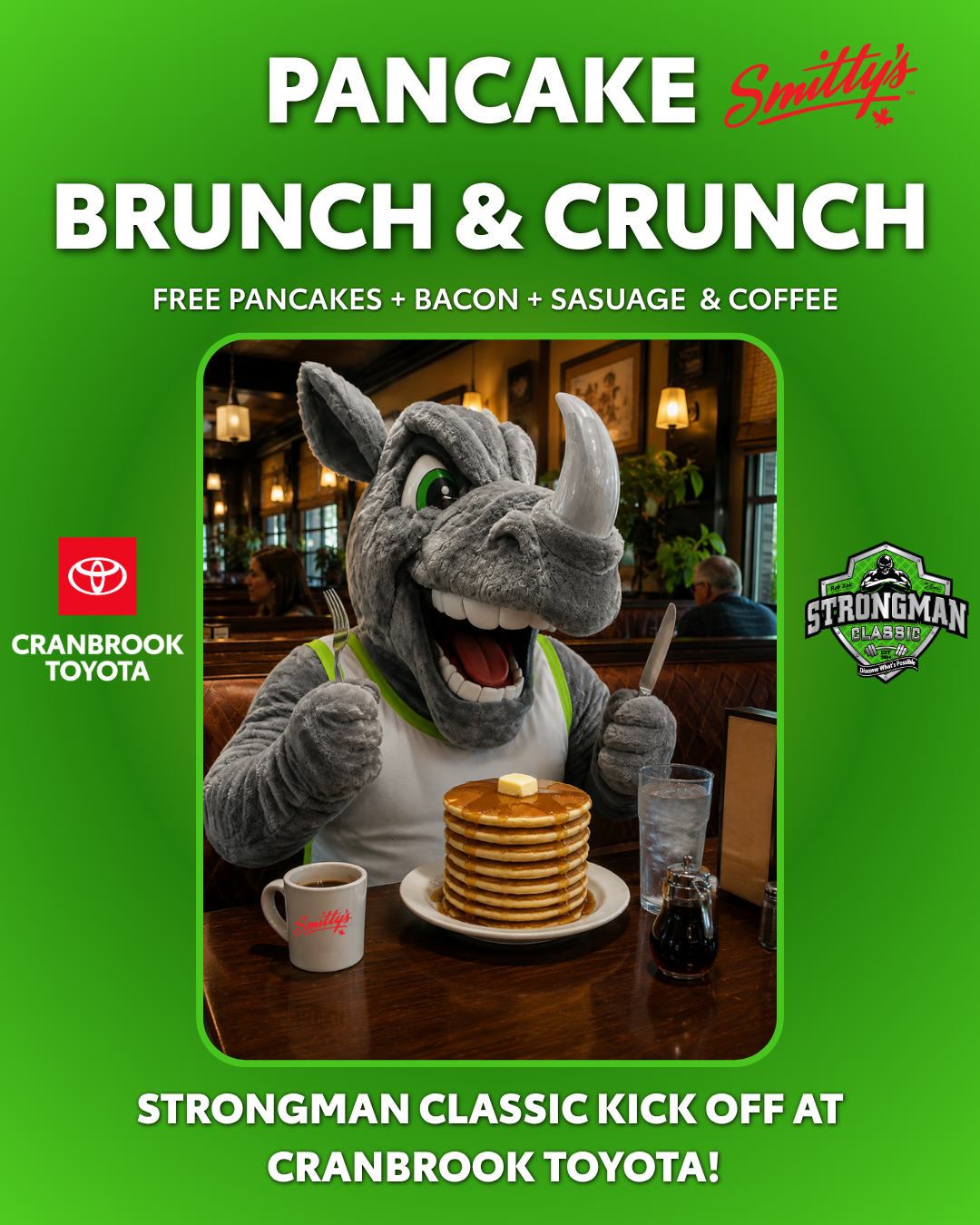 Toyota Pancake Brunch and Crunch